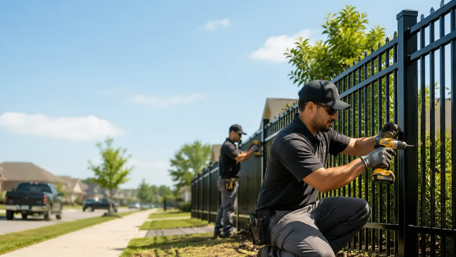 Metal Fence Installation in Letts, IA